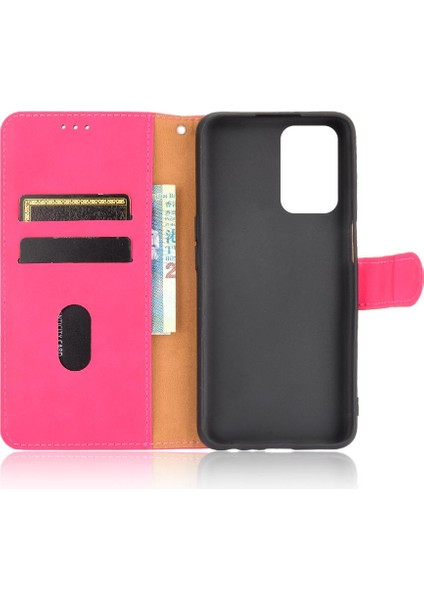 Oppo A54 4g Deri Için Kılıf Folio Flip Case Koruyucu Kapak ile Tam (Yurt Dışından) modelleri
