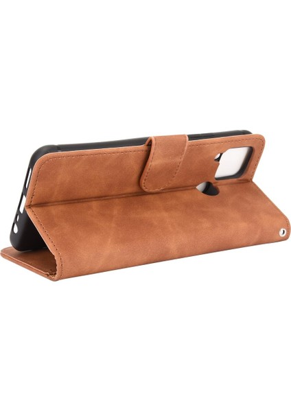 Kart Tutucu Kickstand Kapak ile Realme C21Y Tam Koruma Için Kılıf (Yurt Dışından) fırsatları