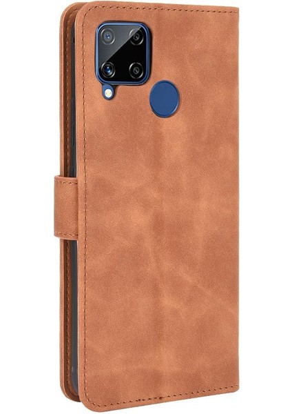 Kart Tutucu Kickstand Kapak ile Realme C21Y Tam Koruma Için Kılıf (Yurt Dışından) indirimleri