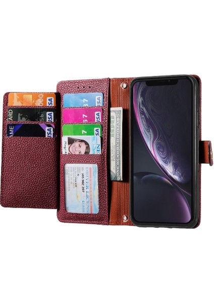Iphone Xr Cüzdan Kordon Fermuar Deri Kılıf Aşk (Yurt Dışından) modelleri
