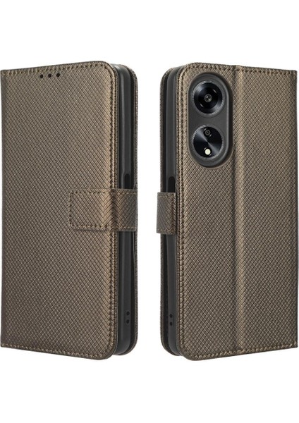 Oppo A98 Kickstand Kart Tutucu Kapak Manyetik Cüzdan Için Kılıf (Yurt Dışından)