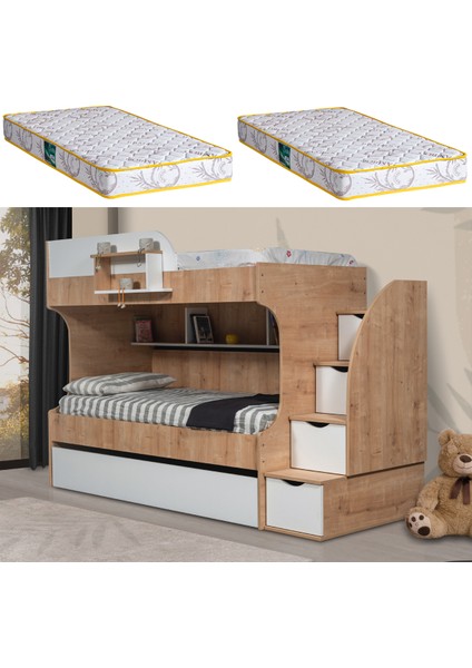 Aura Yavrulu Ranza + 2 Adet Comfort Yatak