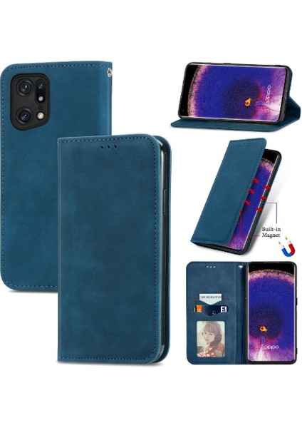 Oppo Bulmak Için Kılıf X5 Deri Kılıf Kordon Fermuar Cüzdan Basit Iş (Yurt Dışından)