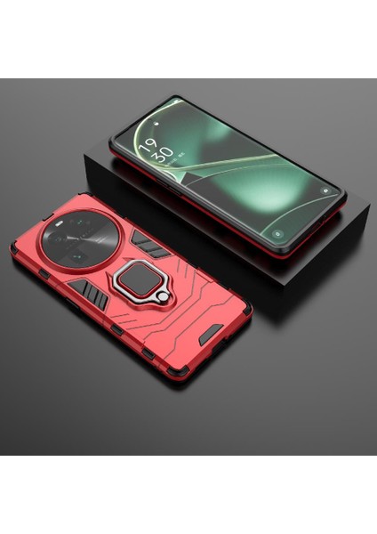 Oppo Için Kılıf Bulmak X6 5g Askeri Damla Koruma 360 &deg; Dönen Halka Kapak (Yurt Dışından) fırsatları