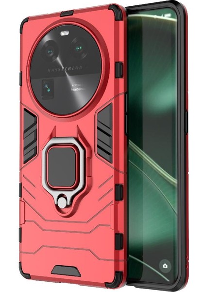 Oppo Için Kılıf Bulmak X6 5g Askeri Damla Koruma 360 &deg; Dönen Halka Kapak (Yurt Dışından) indirimleri