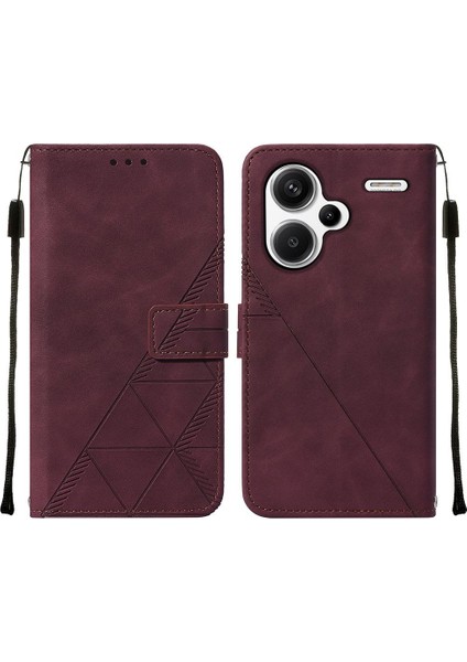 Xiaomi Redmi Için Not 13 Pro Artı 5g Flip Folio Kitap Koruyucu Pu (Yurt Dışından)