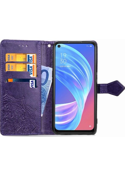 Oppo Oppo 5g Deri Kılıf Için Kılıf Basit Iş Zarif Desen Flip (Yurt Dışından) fırsatları
