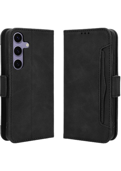Samsung Galaxy S24 Artı Deri Cüzdan Kapak Için Kılıf Ayarlanabilir Kart (Yurt Dışından) modelleri
