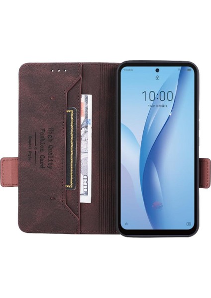 Zte Ücretsiz Iii 5g Kart Tutucu ile Kickstand Deri Folio Kapak (Yurt Dışından) indirimleri