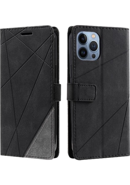 IPhone 15 Için Kılıf Pro Kart Tutucu Kickstand Pu Deri Darbeye Cüzdan (Yurt Dışından)