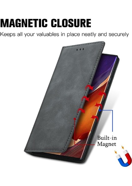 Samsung Not 20 Için Kılıf Ultra Darbeye Deri Kılıf Cüzdan Kapak Çevirin (Yurt Dışından) fırsatları
