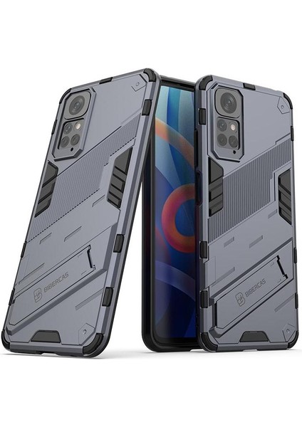 Xiaomi Redmi Için Not 11 4g Koruyucu Kapak Kickstand Sağlam Askeri (Yurt Dışından)