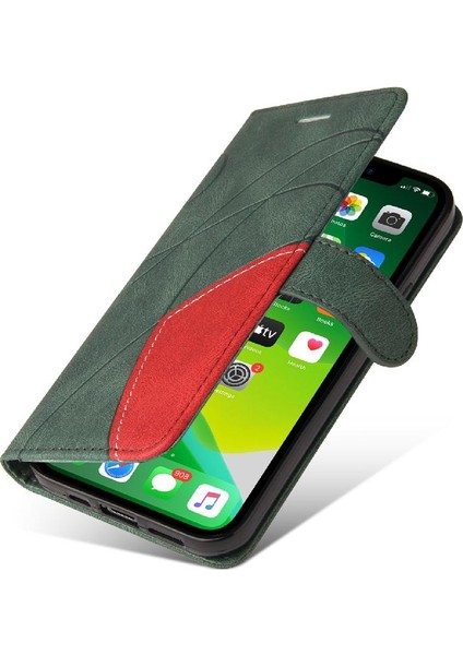 Kart Yuvası Standı ile IPhone 15 Pu Deri Flip Folio Kılıf (Yurt Dışından) fiyatları