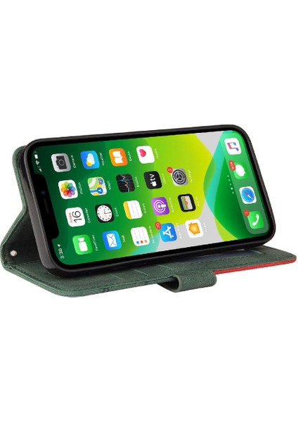 Kart Yuvası Standı ile IPhone 15 Pu Deri Flip Folio Kılıf (Yurt Dışından) modelleri