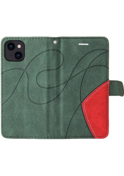 Kart Yuvası Standı ile IPhone 15 Pu Deri Flip Folio Kılıf (Yurt Dışından) fırsatları