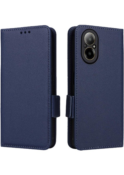 Realme C67 4g Cüzdan Manyetik Kart Yuvaları Için Kılıf Tutucu Pu Deri Yan (Yurt Dışından) indirimleri