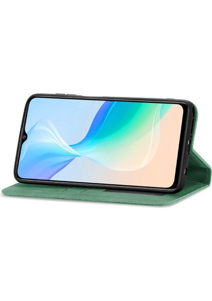 Vivo Y76 5g Fermuar Kordon Basit Iş Cüzdan Deri Kılıf (Yurt Dışından) modelleri