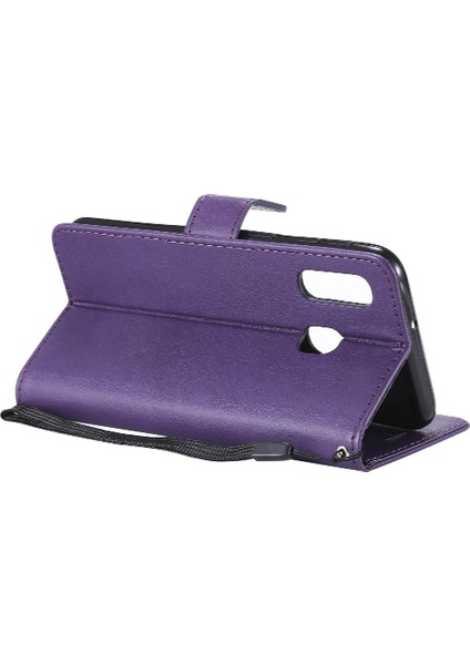 Kart Yuvası Klasik Düz Renk Yüksek ile Samsung Galaxy A40 Için Flip Case (Yurt Dışından) fırsatları