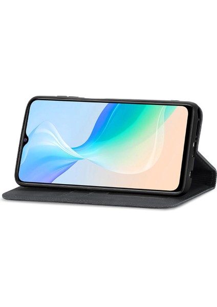 Vivo Y76 5g Fermuar Kordon Basit Iş Cüzdan Deri Kılıf (Yurt Dışından) modelleri