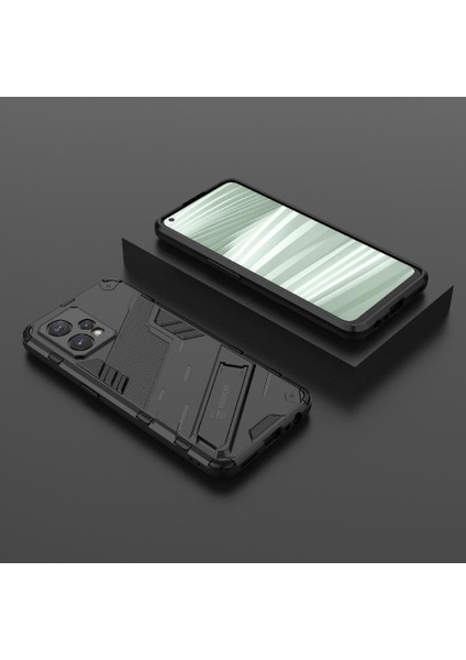 Realme 9 Pro Koruyucu Kapak Sağlam Askeri Kickstand Için Kılıf (Yurt Dışından)