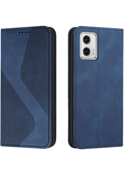 Motorola Moto G73 Kart Yuvaları Tutucu Cüzdan Kickstand Manyetik Pu (Yurt Dışından)