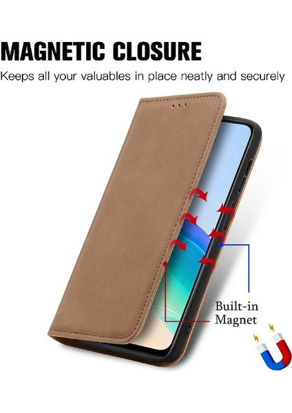 Vivo Y76 5g Fermuar Kordon Basit Iş Cüzdan Deri Kılıf (Yurt Dışından) fırsatları