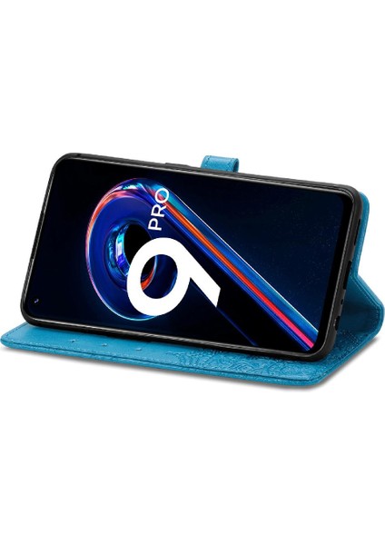 Realme 9 Pro Darbeye Zarif Desen Kapak Kapak Basit Kılıf (Yurt Dışından)