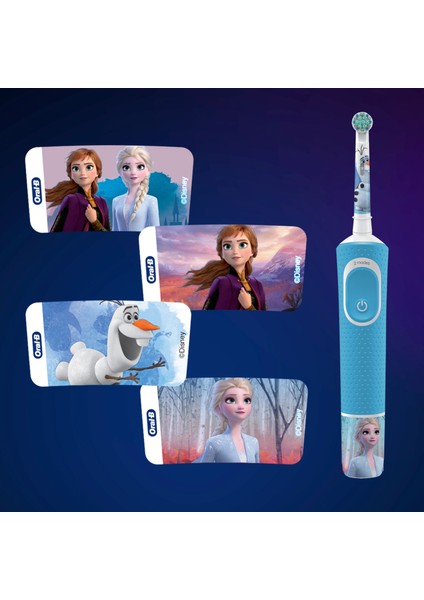 Aile Paketi Pro 500 + D100 Frozen Şarjlı Diş Fırçası