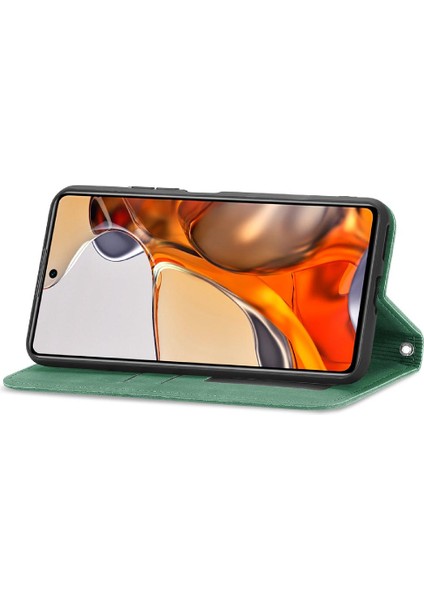 Xiaomi 11T/11T Pro Kılıf Cüzdan Kapak Kapak Darbeye (Yurt Dışından)