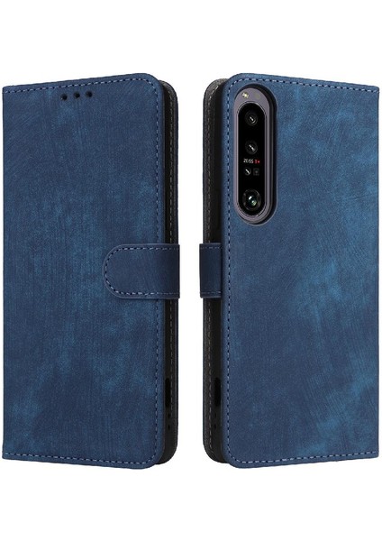 Sony Xperia 1 Iv Flip Folio Cüzdan Için Kılıf Rfıd Engelleme Kart Yuvaları Kapak (Yurt Dışından)
