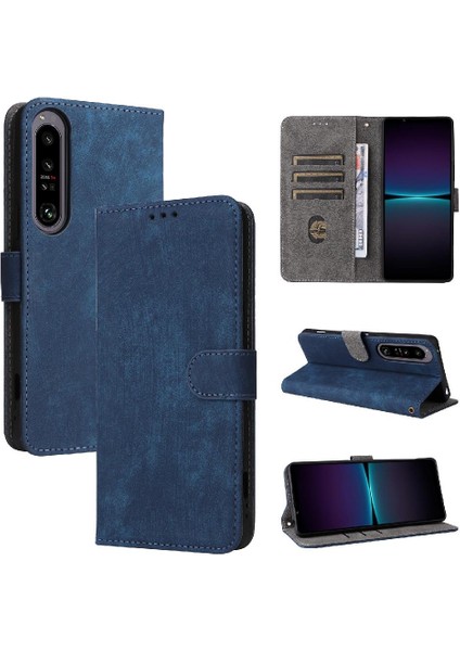 Sony Xperia 1 Iv Flip Folio Cüzdan Için Kılıf Rfıd Engelleme Kart Yuvaları Kapak (Yurt Dışından) modelleri