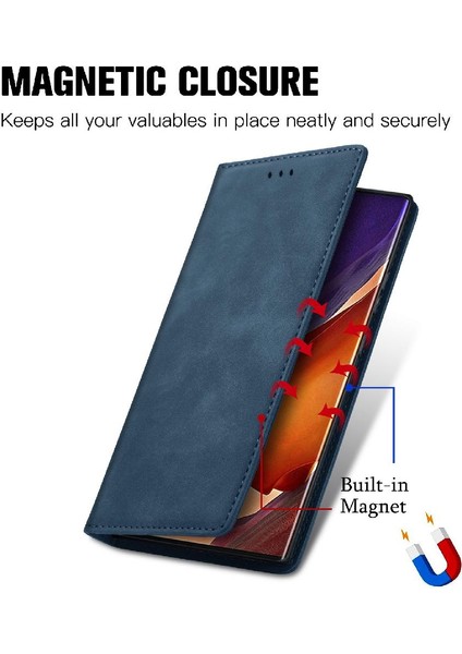 Samsung Not 20 Için Kılıf Ultra Darbeye Deri Kılıf Cüzdan Kapak Çevirin (Yurt Dışından) fırsatları