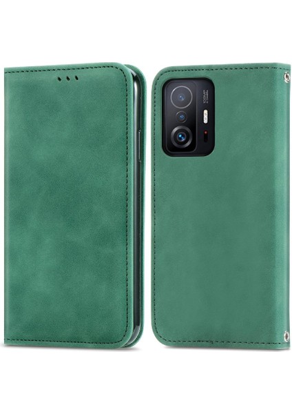Xiaomi 11T/11T Pro Kılıf Cüzdan Kapak Kapak Darbeye (Yurt Dışından)