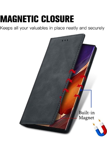 Samsung Not 20 Için Kılıf Ultra Darbeye Deri Kılıf Cüzdan Kapak Çevirin (Yurt Dışından) fırsatları