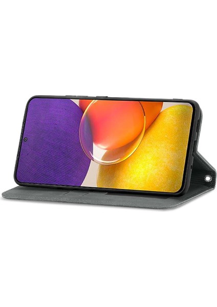 Samsung A82 5g Için Kılıf Deri Kılıf Darbeye Cüzdan Kapak Çevirin Basit (Yurt Dışından) fiyatları