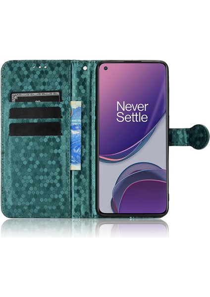 Oneplus Nord N20 5g Manyetik Toka Için Kılıf Geometrik Desen Deri (Yurt Dışından)