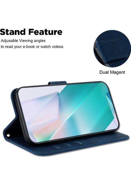 BDT Boutique Xiaomi 13 Lite Flip Folio Cüzdan Kılıf Tutucu Kapak Kart Cebi (Yurt Dışından)