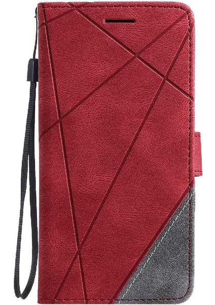 IPhone Xs Max Pu Deri Kart Tutucu Kickstand Manyetik Cüzdan (Yurt Dışından)