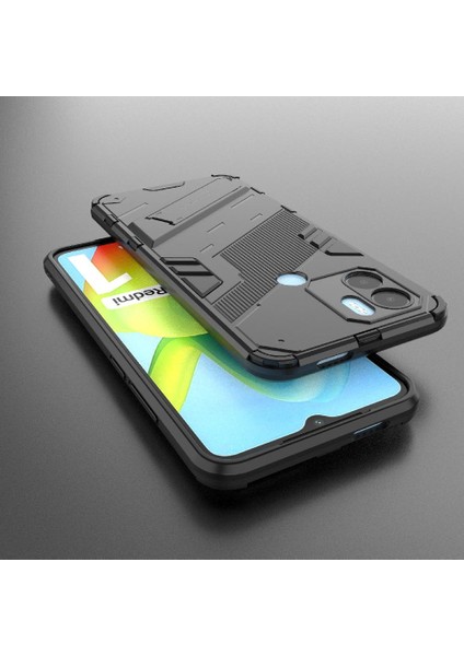 Xiaomi Redmi A1 Artı Kickstand Sağlam Askeri Koruyucu Kapak (Yurt Dışından) modelleri