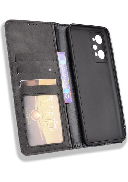 Realme Gt Neo 2 Pu Deri Manyetik Kapatma Cüzdan Için Kılıf (Yurt Dışından)