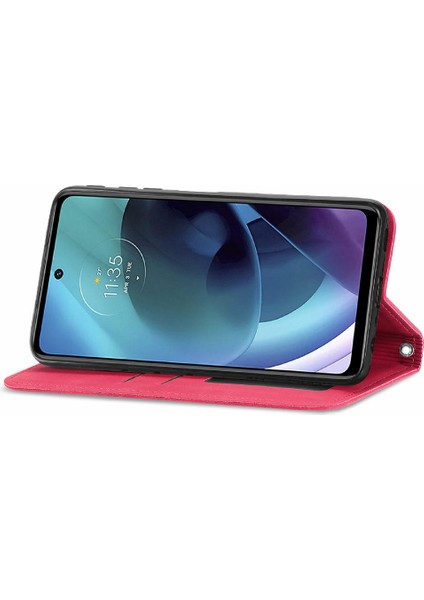 Moto G51 Aşk Cüzdan Fermuar Kordon Deri Kılıf Için Kılıf (Yurt Dışından) fiyatları