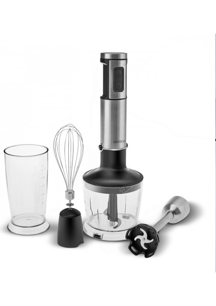 Inox Quick Mix Hız Ayarlı 1300W El Blender Set 9616B