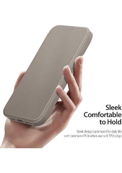 Rfıd Engelleme Kart Yuvası Pu Kapak ile IPhone 14 Pro Max Için Duducase Durumda (Yurt Dışından)