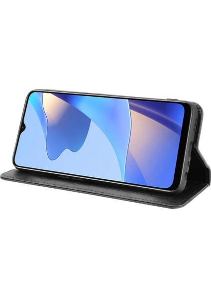 Oppo A16/A16S/A54S Cüzdan Pu Deri Manyetik Kapatma Için Kılıf (Yurt Dışından)