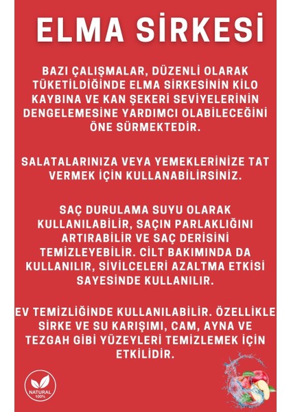 Elma Sirkesi (Doğal Fermantasyon)