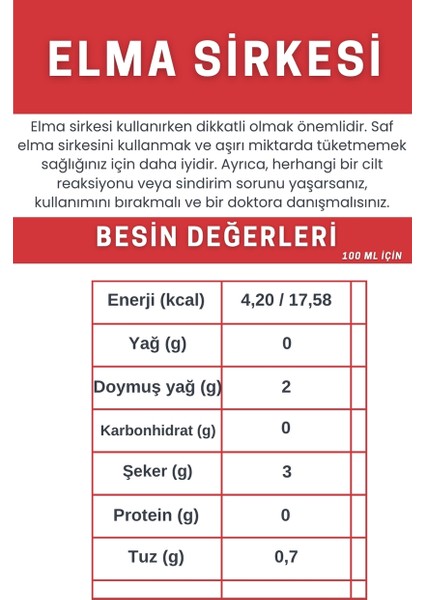 Elma Sirkesi (Doğal Fermantasyon)