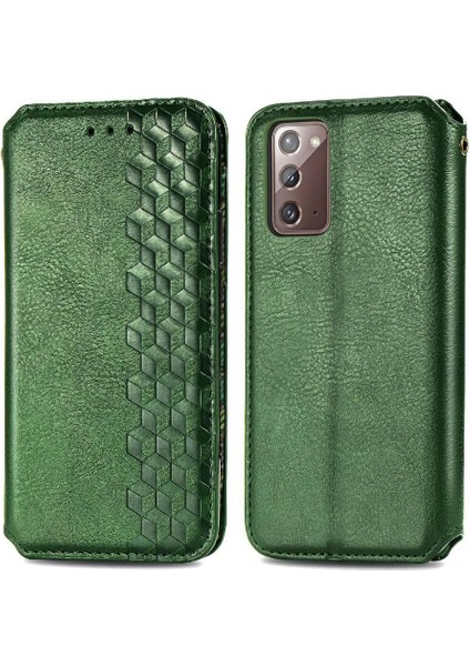 Samsung Galaxy Not 20 Için Kılıf Moda Tasarım Cüzdan Fonksiyonu Zarif (Yurt Dışından)