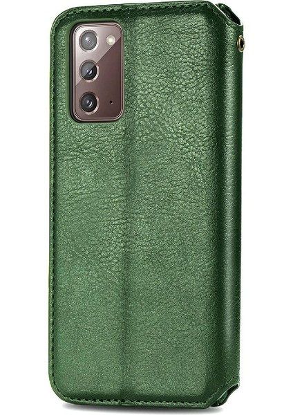 Samsung Galaxy Not 20 Için Kılıf Moda Tasarım Cüzdan Fonksiyonu Zarif (Yurt Dışından) modelleri