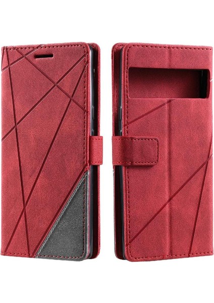 Google Piksel 7 Pro Kart Tutucu Için Kılıf Kickstand Cüzdan Flip Folio Pu (Yurt Dışından)