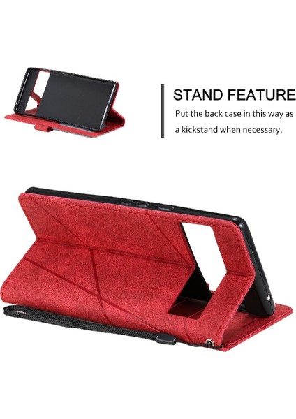 Google Piksel 7 Pro Kart Tutucu Için Kılıf Kickstand Cüzdan Flip Folio Pu (Yurt Dışından) fırsatları